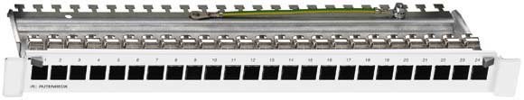 Rutenbeck UM-Patchpanel 24-Port  PP-UMCat6Aiso24/24/1