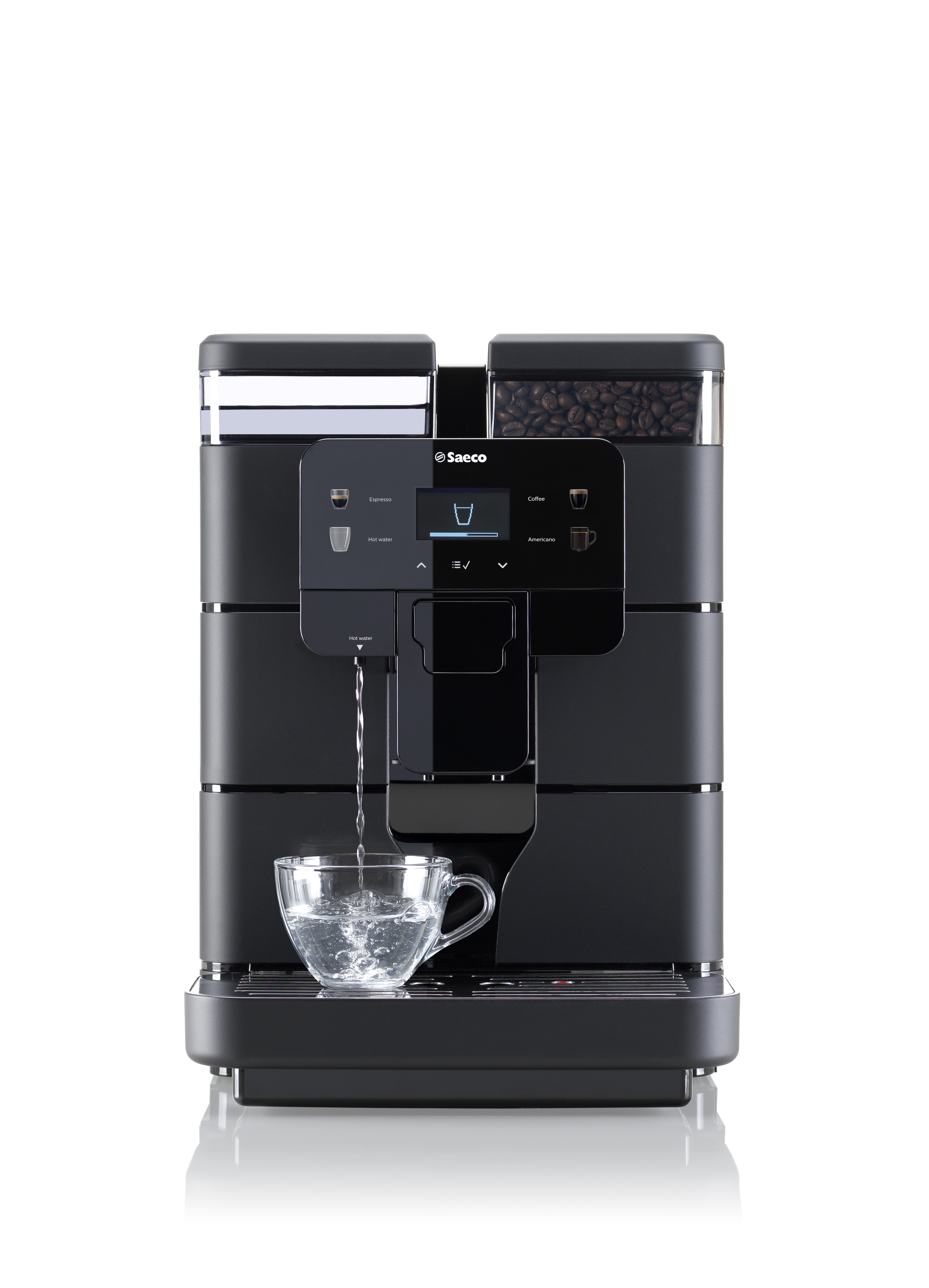 Provenero Espresso/Kaffeevollautomat Tank Saeco Royal Black