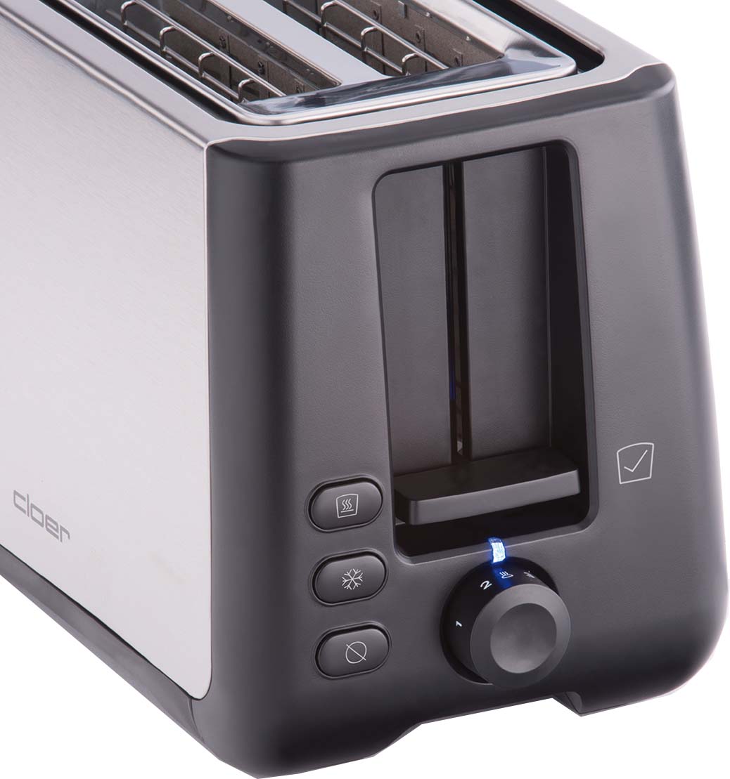 Cloer Toaster XXL 4 Scheiben 3579 eds/sw