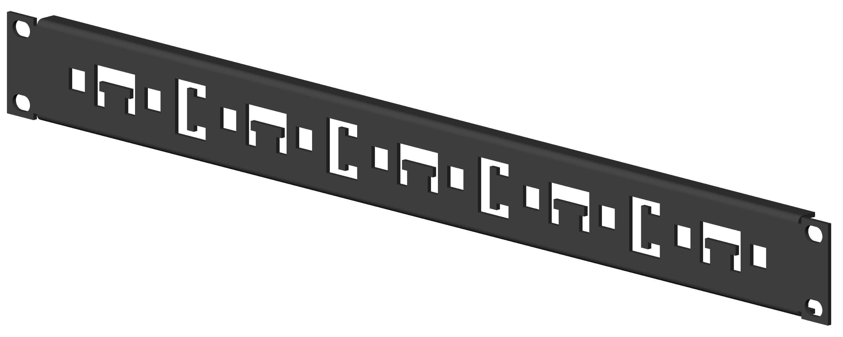 Enoc Kabelabfangschiene 19Zoll KHB 19-S