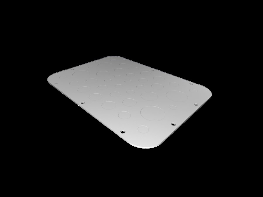Rittal Metall-Flanschplatte Größe 5 AX 2575.100