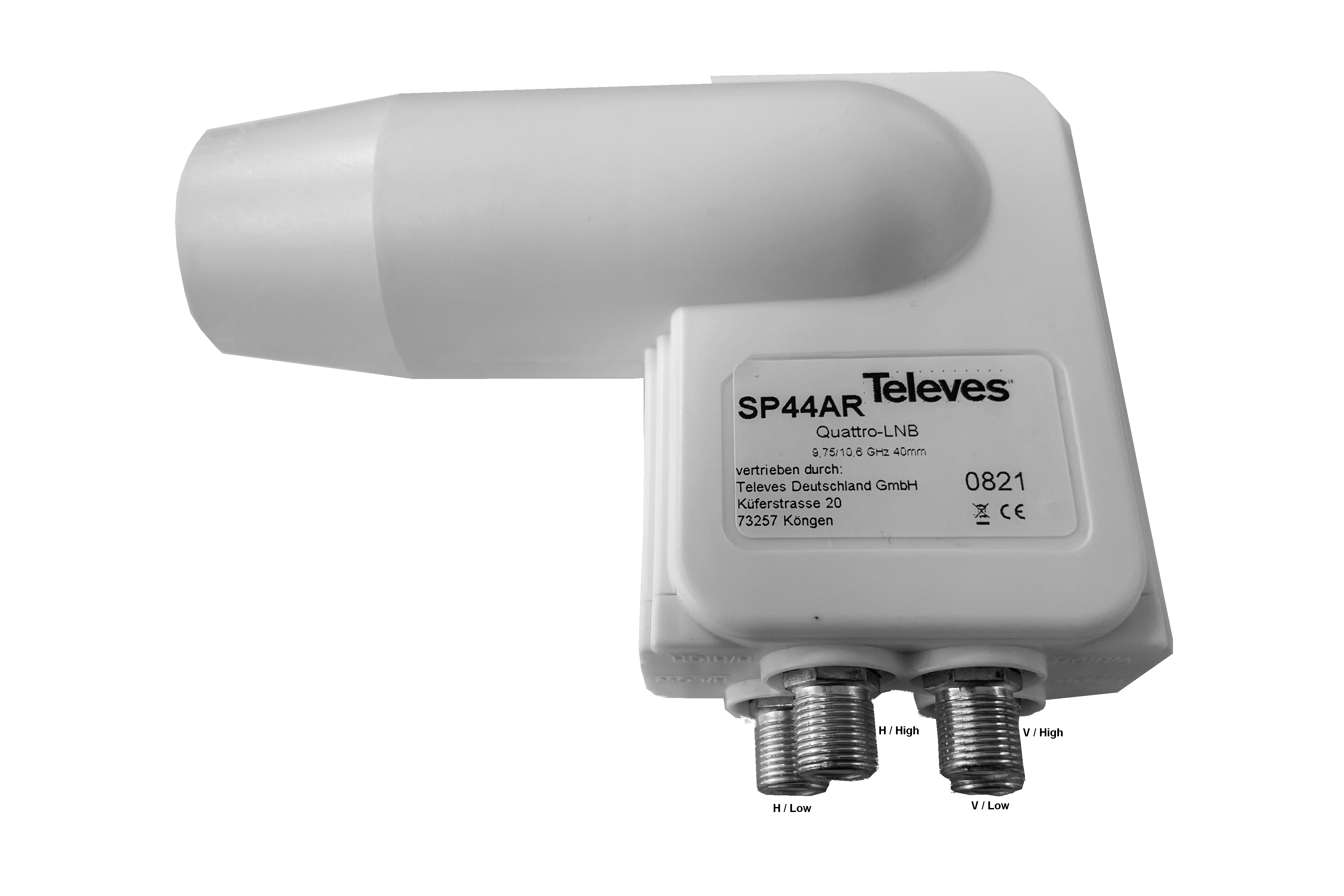 Televes Speisesystem-Quattro 40mm f.Multifeed 3Gr SP44AR