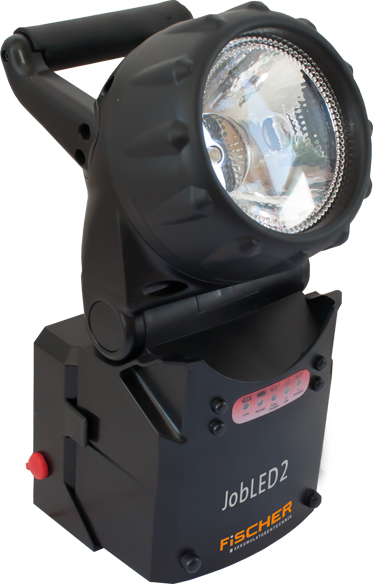 Fischer LED-Handscheinwerfer mit Notlichtfunktion JobLED2