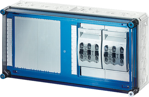 Hensel Sicherungsgehäuse 2x3xNH00 250A 5p Mi 6426