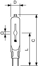Signify Lampen Entladungslampe CDM-TC 20W/830
