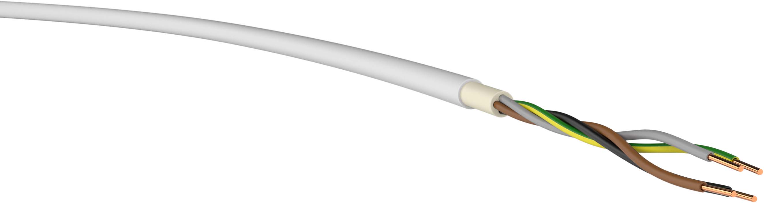 100 M Verschiedene-Diverse K+L NYM-J 4x1,5 Eca Ri100 Mantelltg Feuchtraum NYM-J 4x1,5 Eca