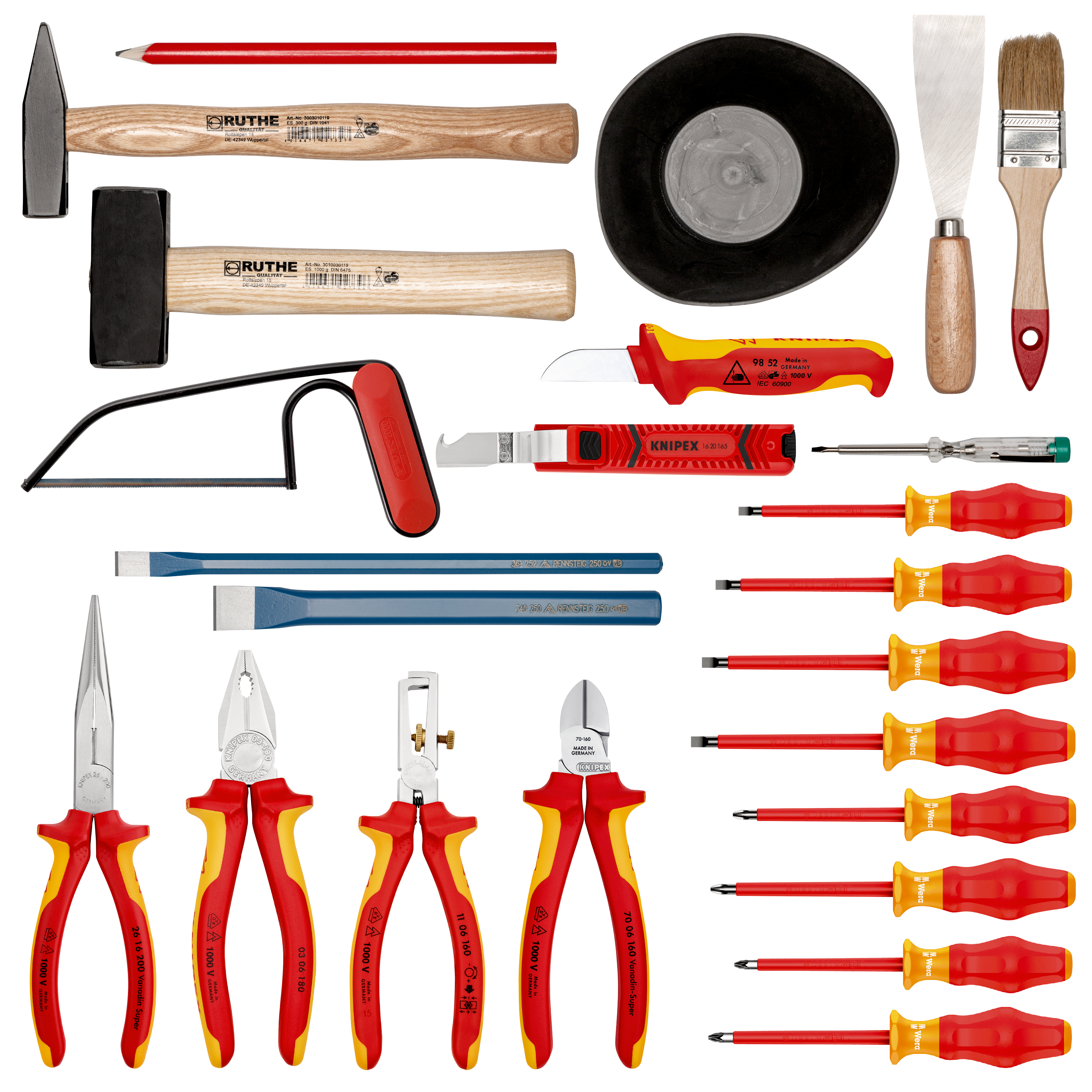 Knipex-Werk Werkzeugkoffer BIGBasicMove Elektro 00 21 06 HL S
