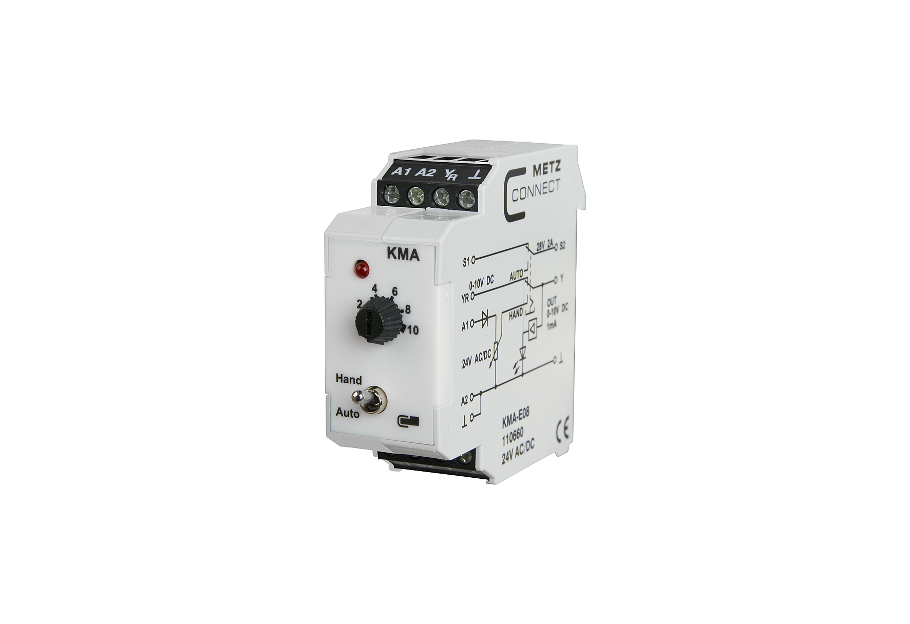 Metz Connect Schnittstellenmodul KMA-E08 24ACDC 10DC