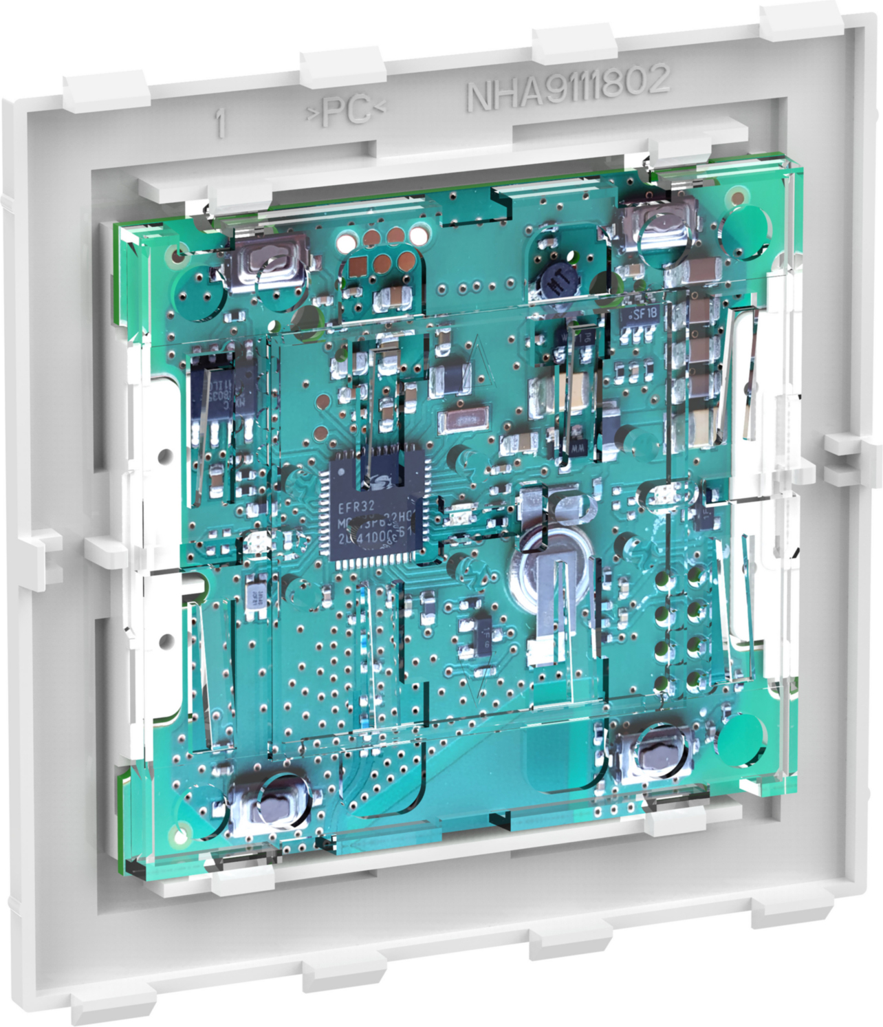 Merten Connected Taster-Modul 1-fach, Syst. Design MEG5116-6000