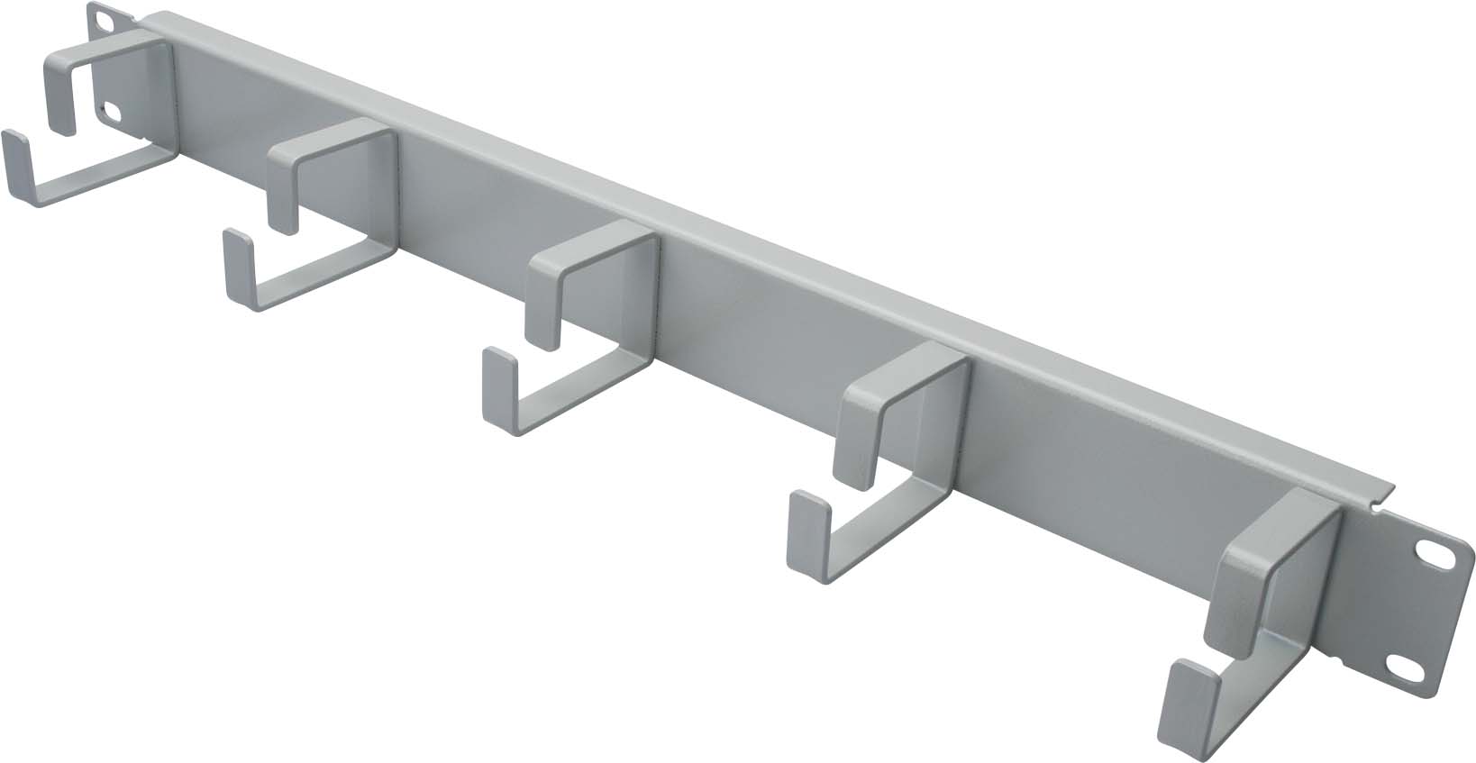 Assmann Electr. Rangierpanel 482,6mm(19") m.5Kabelb.40x60,grau DN-97601