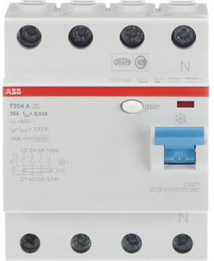 ABB Stotz S&J FI-Schutzschalter pro M Compact F204A-25/0,03