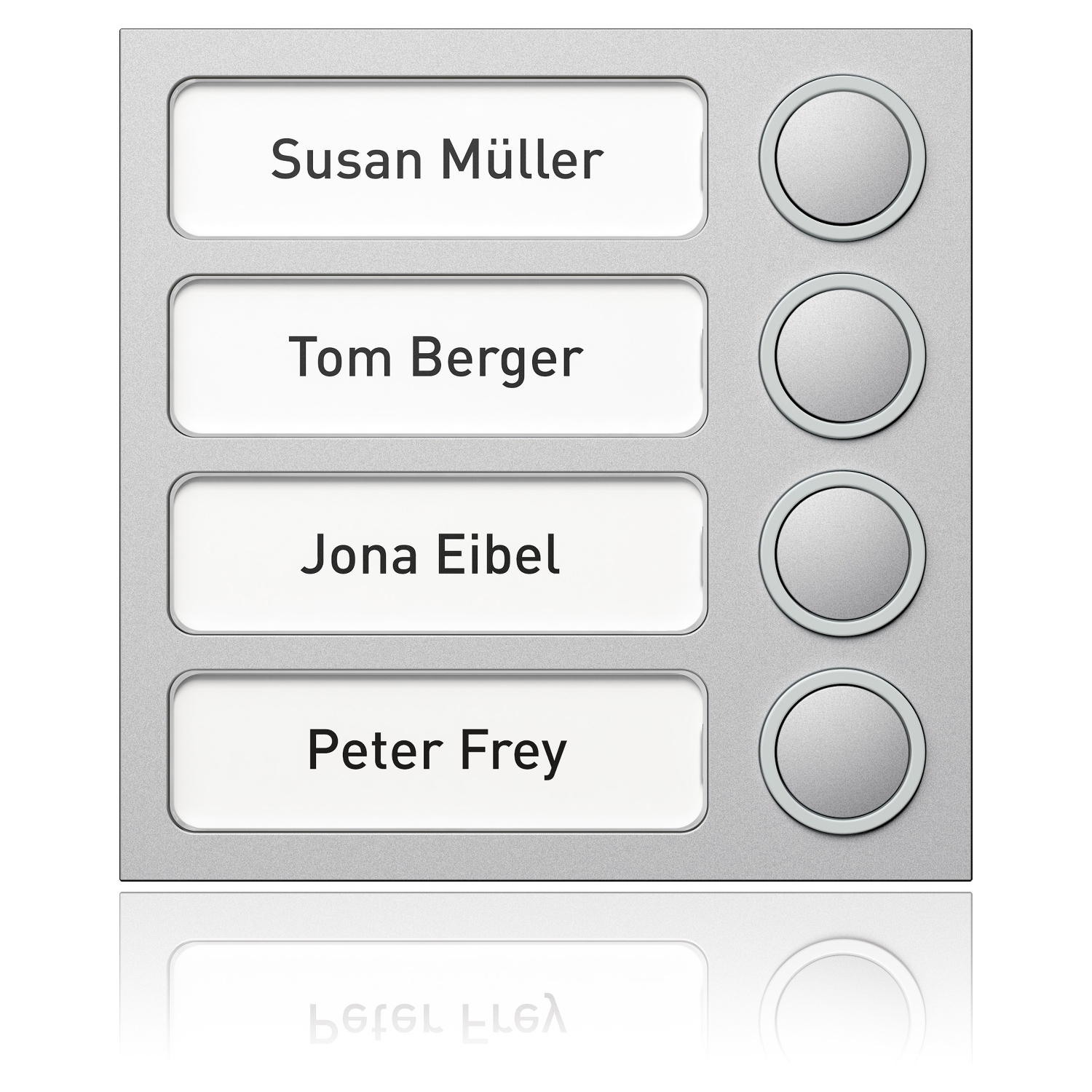 Ritto Portier Tastenmodul si 4 Tasten,95x95x33mm 1875420