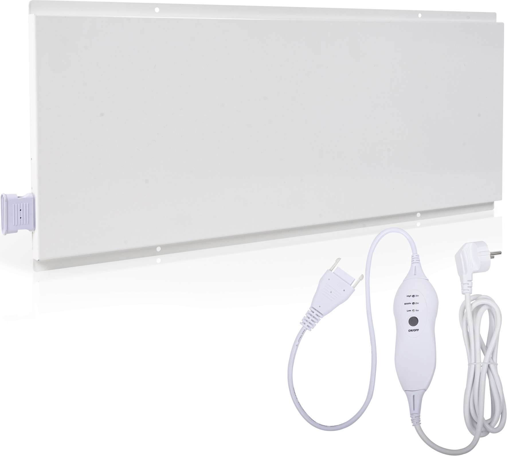 Etherma Tischinfrarotheizung Timer/Dimm,weiß,80W LAVA2-DESK-80-T