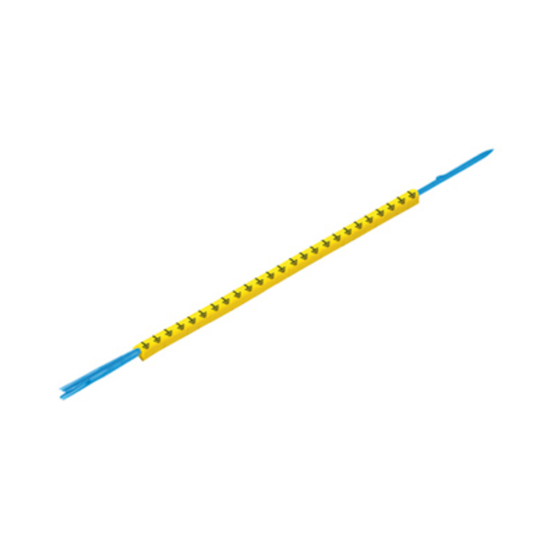 10 STK Weidmüller Leitermarkierer m.Montagedorn CLI R 1-3 GE/SW 3