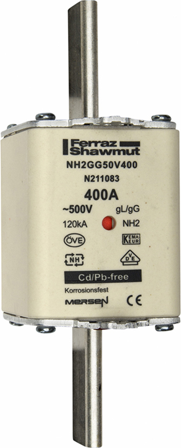 Mersen NH-Sicherungseinsatz SF Gr.2 gG 400A/500V KM NH2GG50V400