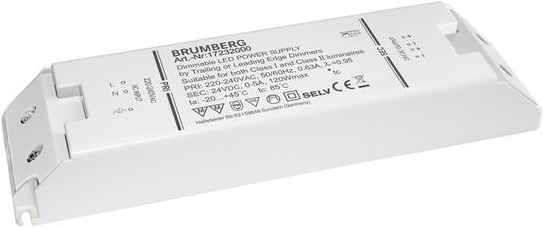 Brumberg Leuchten LED-Netzgerät 12-120W 24V IP20 dimm. Phasenab. 17232000