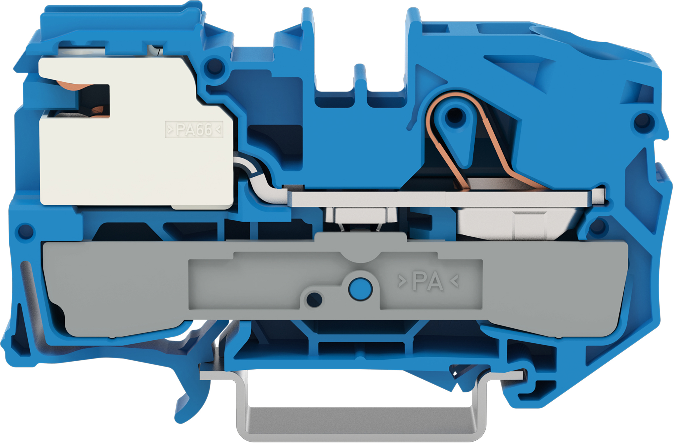 WAGO GmbH & Co. KG Trennklemme 1-Leiter-N, TS 35 2016-7114