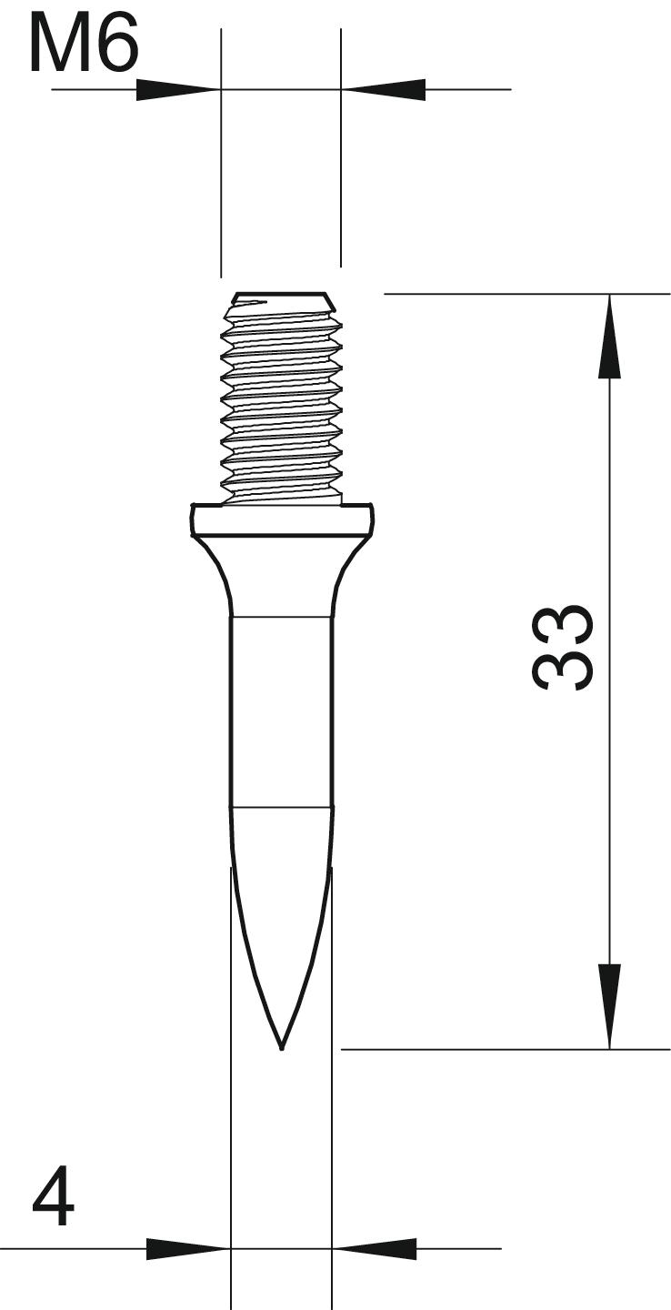 100 STK OBO Bettermann Vertr Einschlagdübel M6 L25mm galv. vz 903 25 G