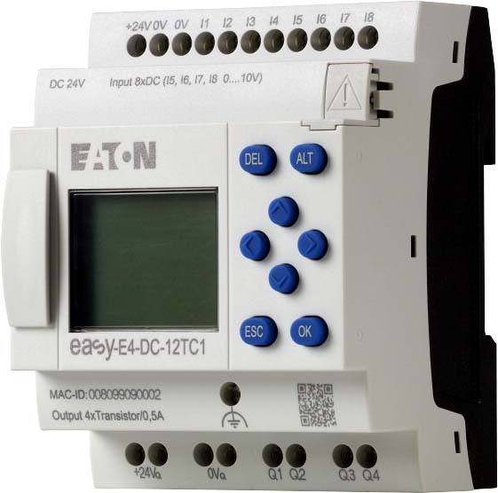 Eaton (Moeller) Steuerrelais 24VDC EASY-E4-DC-12TC1