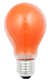 Scharnberger+Has. Glühlampe B60x105mm E27 230V 25W orange 40249