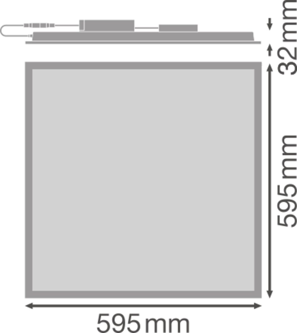 Ledvance LED-Panel M600 840, ML PL CMFT600P28W840 PS