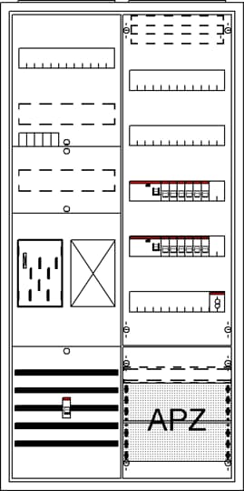 Striebel&John Komplettschrank APBKE-IA271Z1R1V5A2 BA27CBW