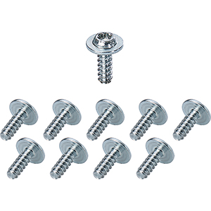 Hensel DK-Montagesschraube 10 mm, 6-rund T15 DK BZ 10