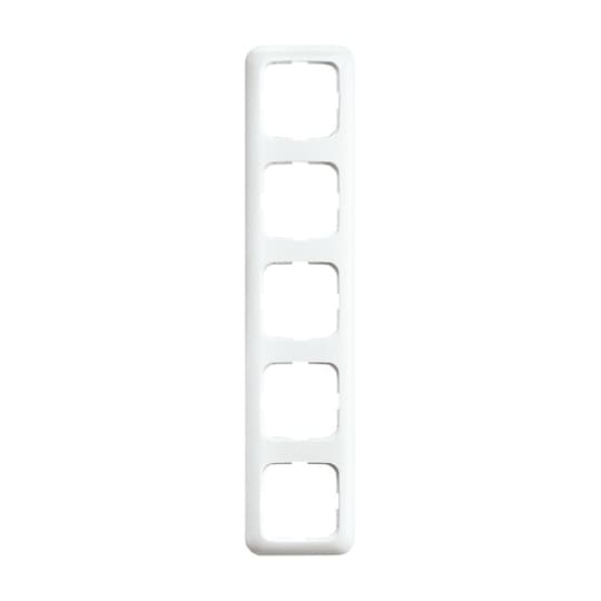 Busch-Jaeger Rahmen 5-fach aws, senk.+ waager. 2515-214