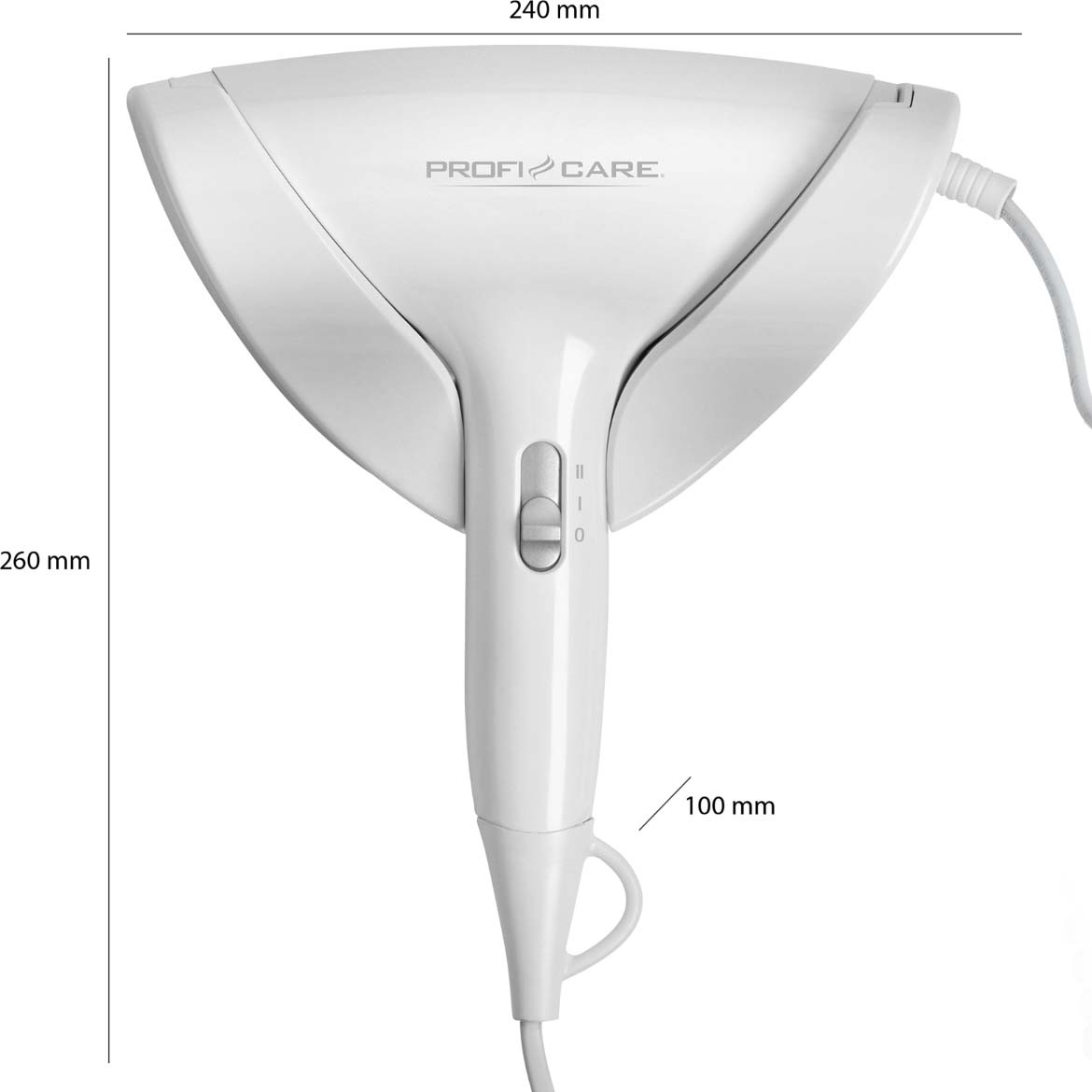 Bomann DA Haartrockner ProfiCare PC-HT 3044 ws