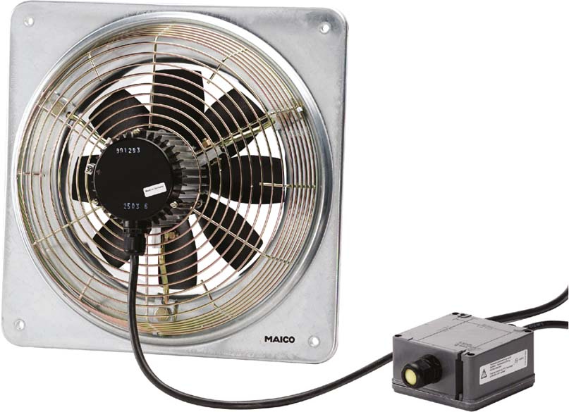 Maico Axialwandventilator AC, Ex-Schutz, DN200 EZQ 20/4 E Ex e