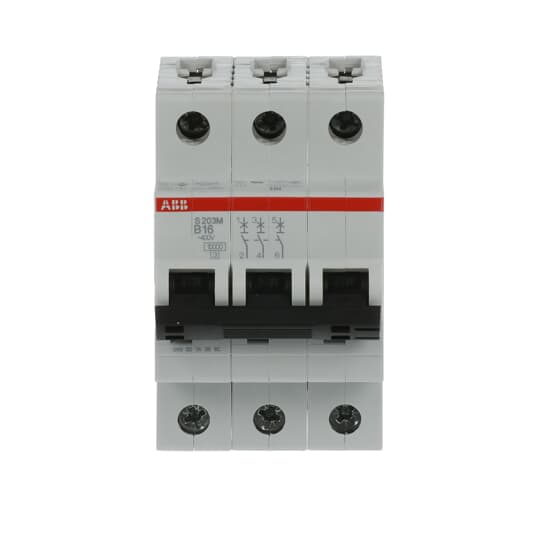 ABB Stotz S&J Sicherungsautomat 10kA 16A B 3p S203M-B16