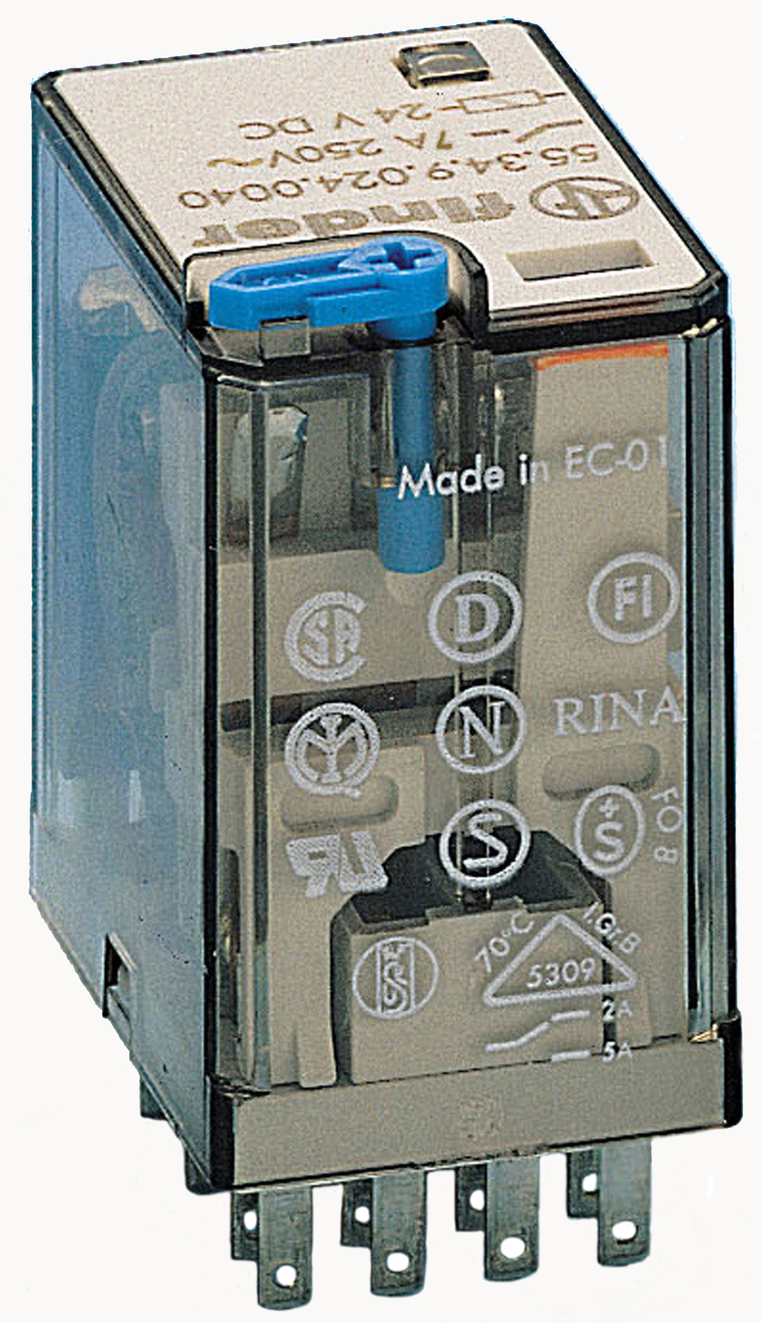 Finder Miniatur-Relais 4W 7A 24V DC 55.34.9.024.0070