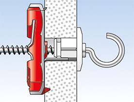 25 STK Fischer Deutschl. Kippdübel DUOTEC 10 S PH 539025