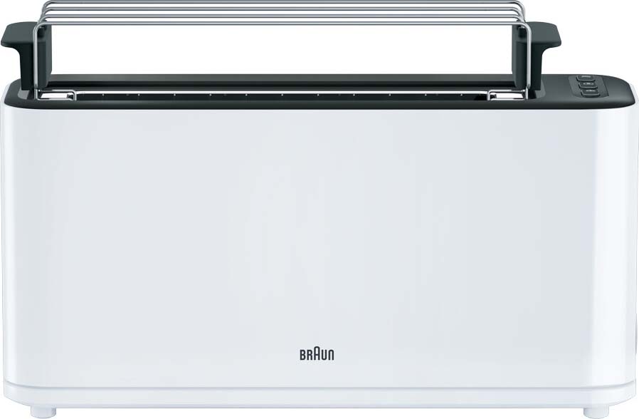 DeLonghi Langschlitztoaster PurEase HT 3110 WH ws