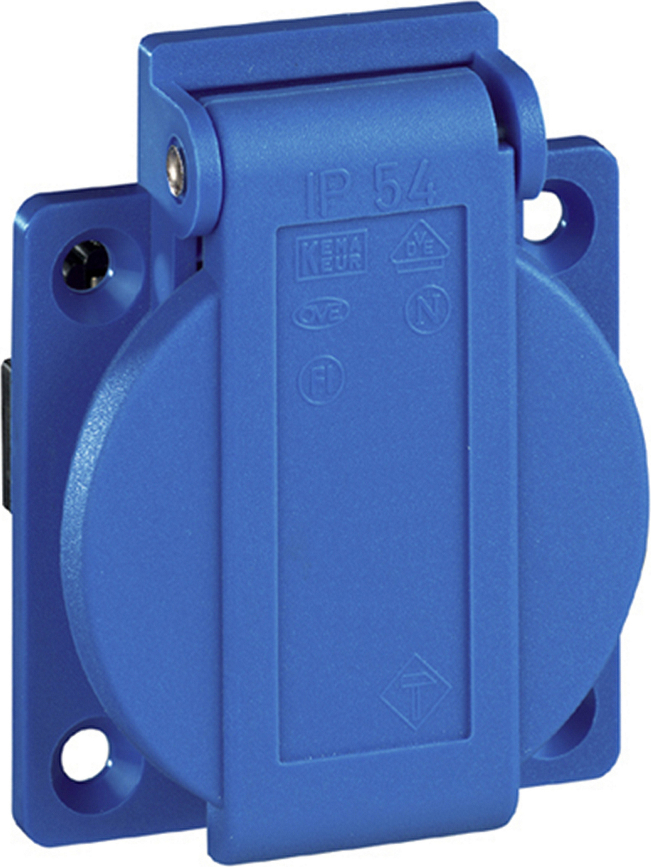Walther Werke Schutzkontaktsteckdose 16A230V2P+E IP54 bl 10003