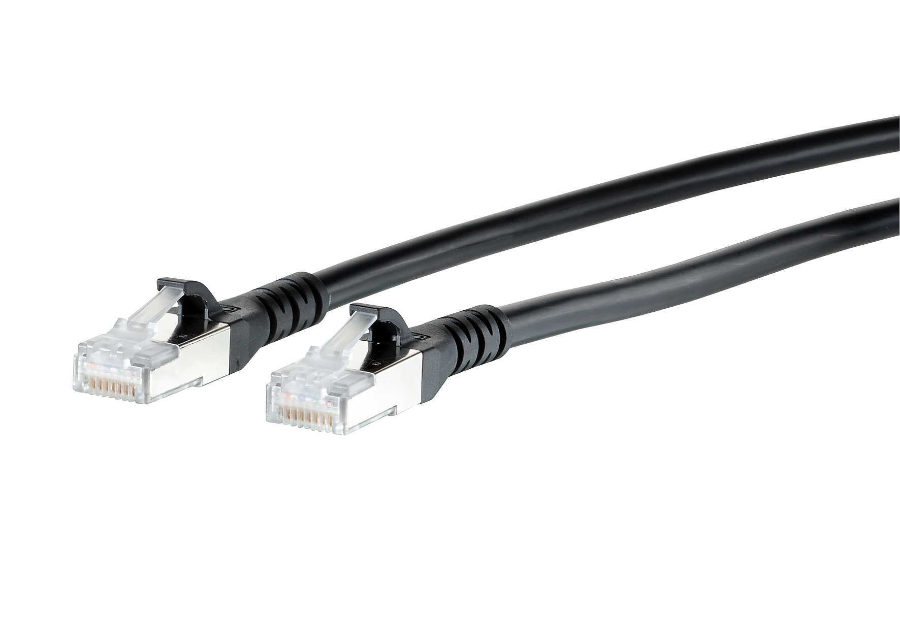 Metz Connect Patchkabel S/FTP sw 1,5m Cat.6A 1308451500-E