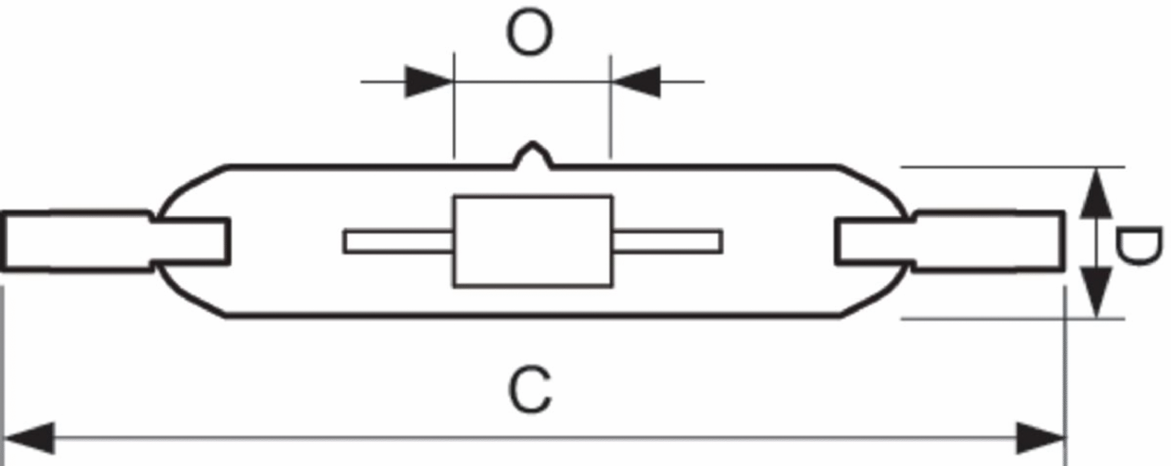 Signify Lampen Entladungslampe 150W RX7S CDM-TD 150W/830