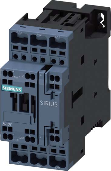 Siemens Dig.Industr. Schütz 400AC 11KW 1S+1Ö 3p. 3RT2026-2BB40