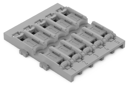 WAGO GmbH & Co. KG Befestigungsadapter 5-fach 221-2525