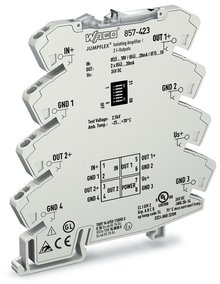 WAGO GmbH & Co. KG Trennverstärker  857-423