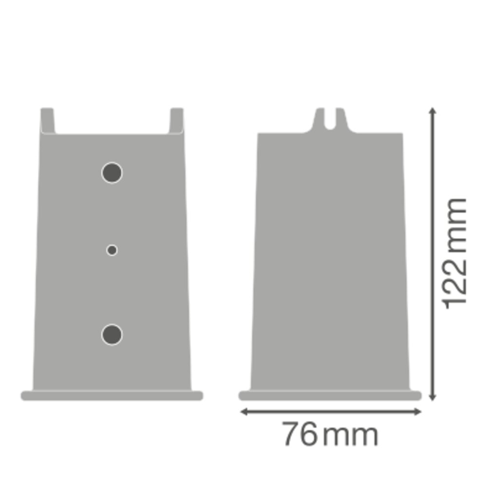 Ledvance Reduzierstück 60 auf 42mm SLFLEXREDUCT60TO42MM