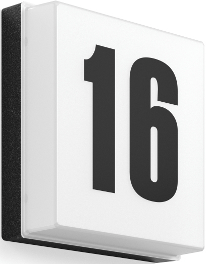 RZB Zimmermann LED-Hausnummernleuchte Unterteil Schwarz 221167.003.25