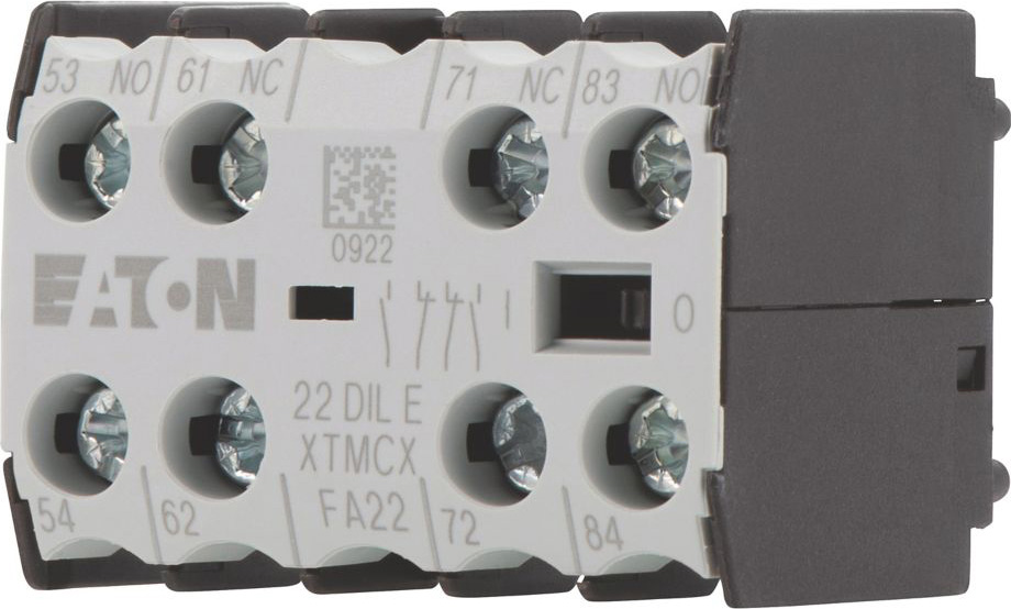 Eaton (Moeller) Hilfsschalterbaustein 2S+2Ö,Zentral-Aufbau 22DILE