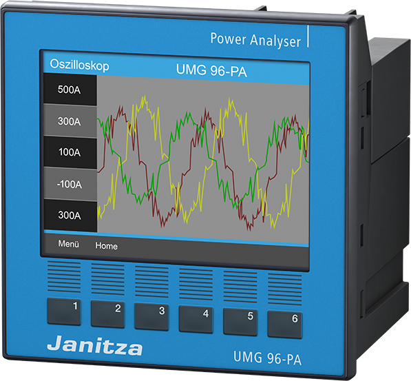 Janitza Electronic Universalmessgerät Uhr/Speicher UMG 96-PA, 90-277V