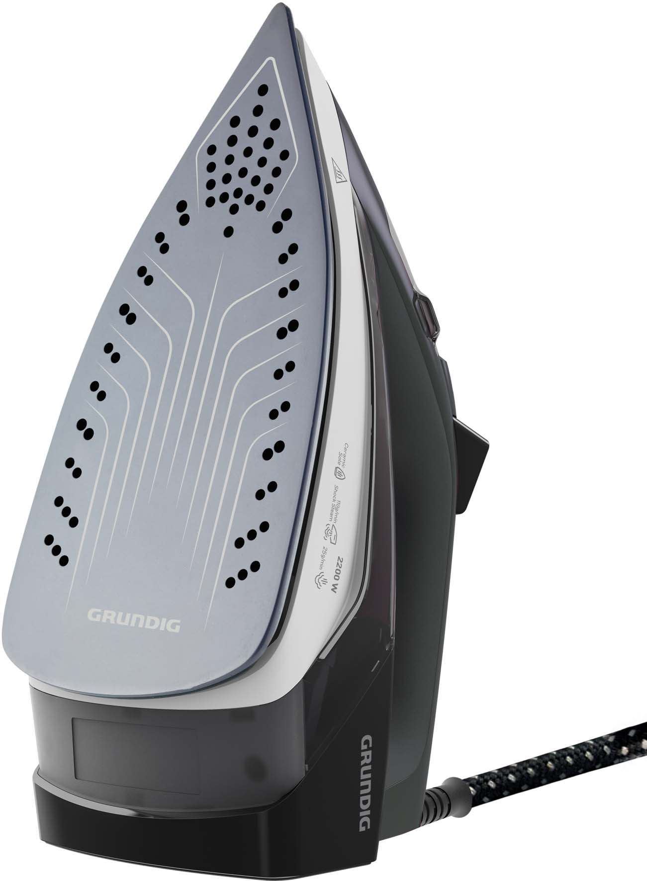 Beko Grundig SDA Dampfbügeleisen SI 4850 gr/ws/lila
