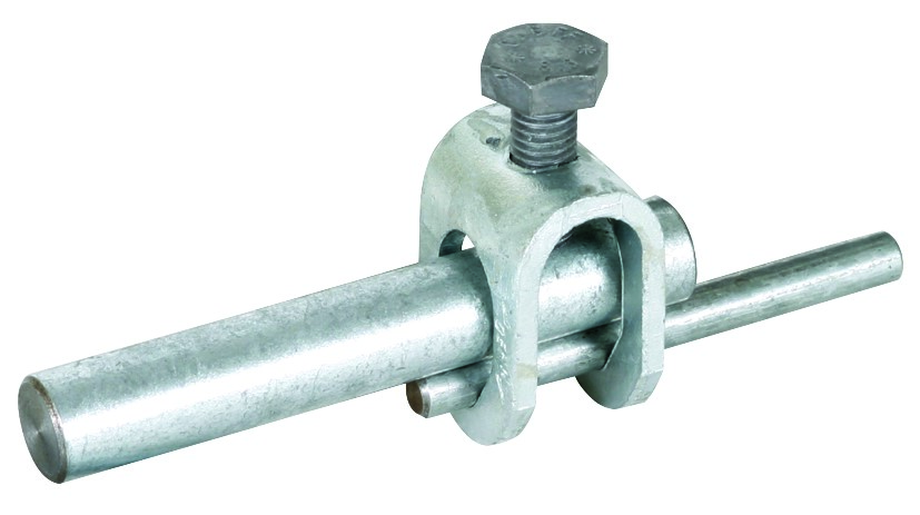 DEHN Stangenklemme St/tZn f. Rd 8-10/Rd 16mm FSK81016SKM10X25STTZ