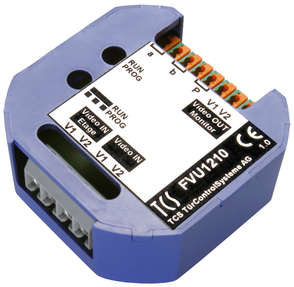 TCS Tür Control Videosignalumschalter 2-fach UP FVU1210-0600