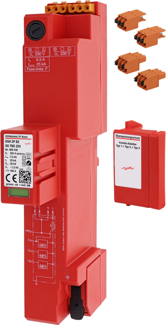 DEHN Kombi-Ableiter TN-C DSH ZP B2 SG TNC 255