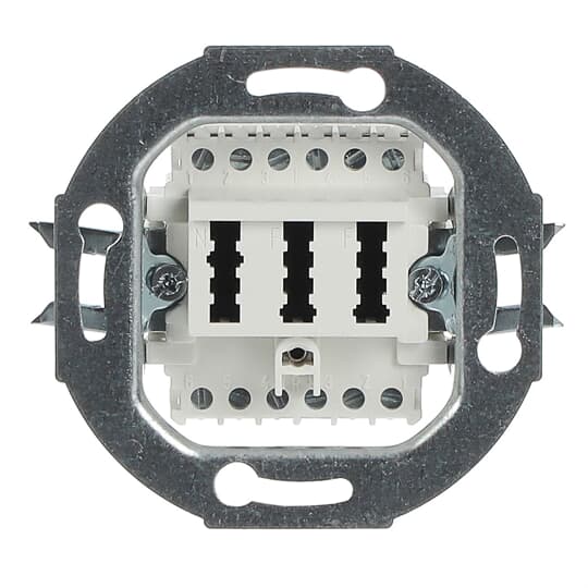 Busch-Jaeger TAE-Anschlussdose aws 2x6/6 NFF 0242/04
