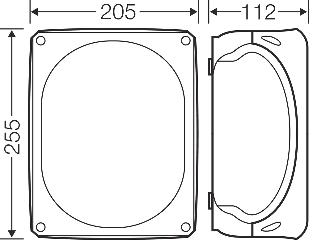 Hensel Kabelabzweigkasten bis 25 o.Klemme KF 2500 G